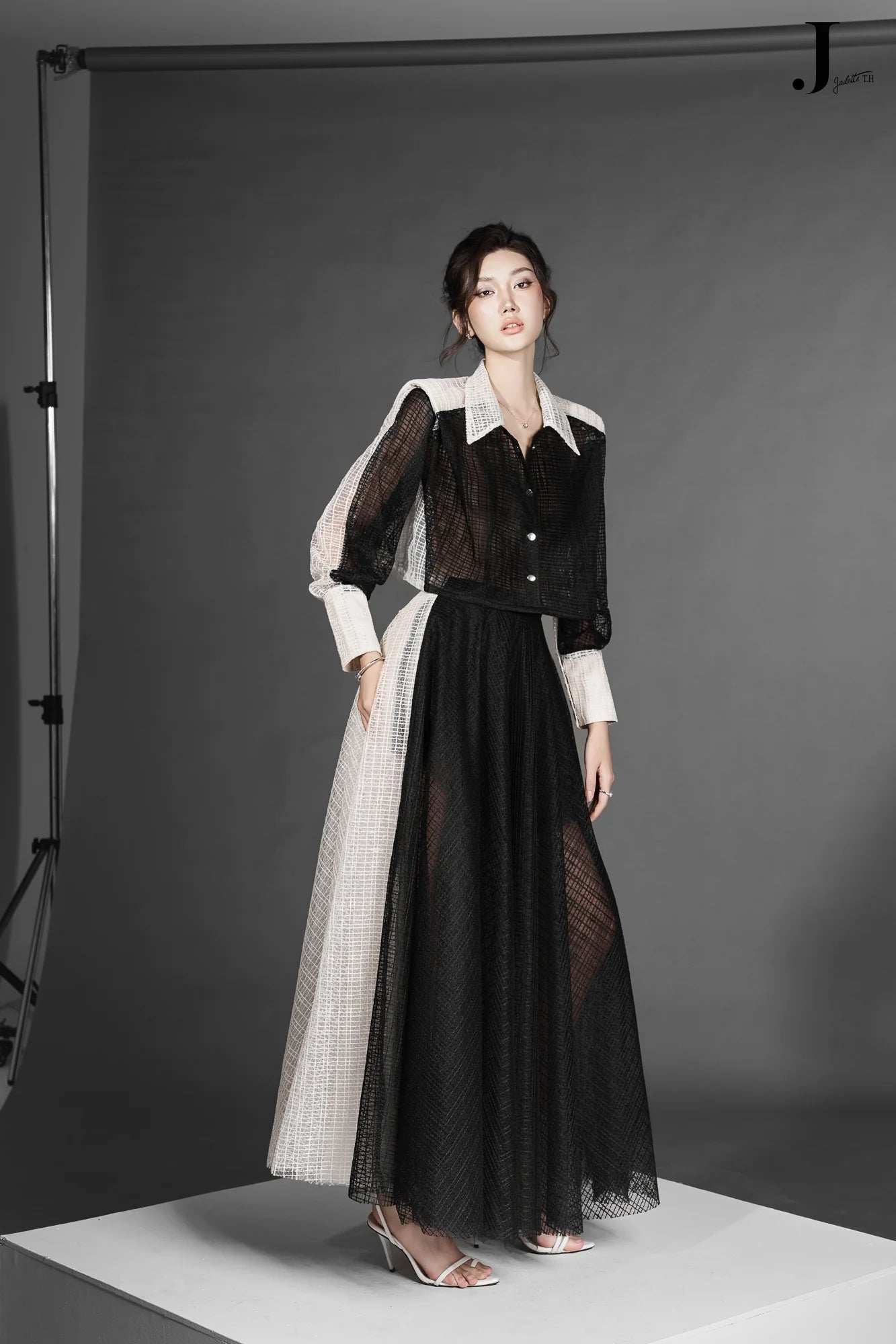 Cruella Crop Shirt & Cruella O Skirt