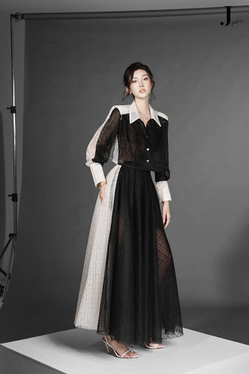 Cruella Crop Shirt & Cruella O Skirt