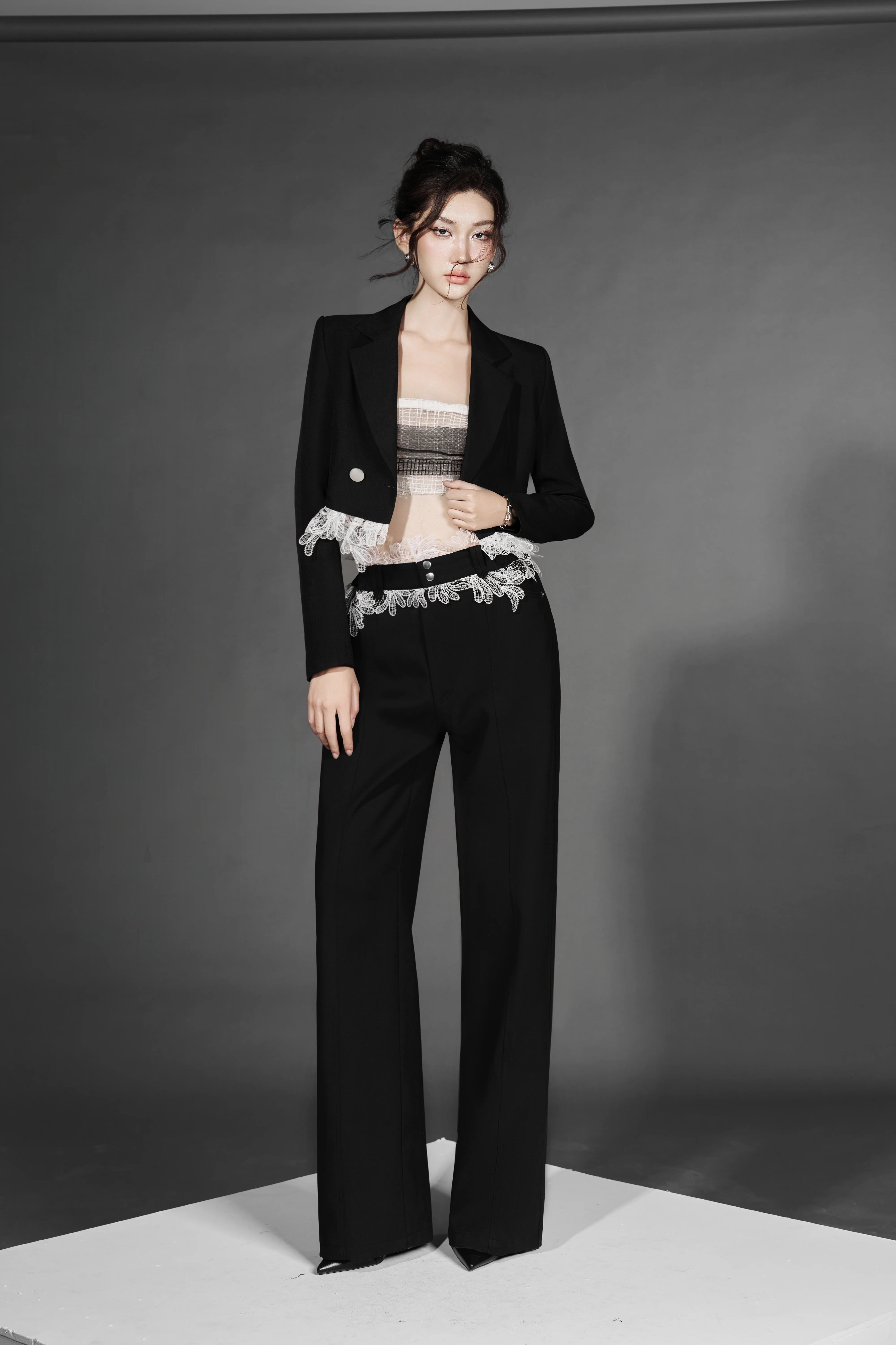 B-Boy Zen Crop Vest x Cruella Bra x Gen Z to B Pants