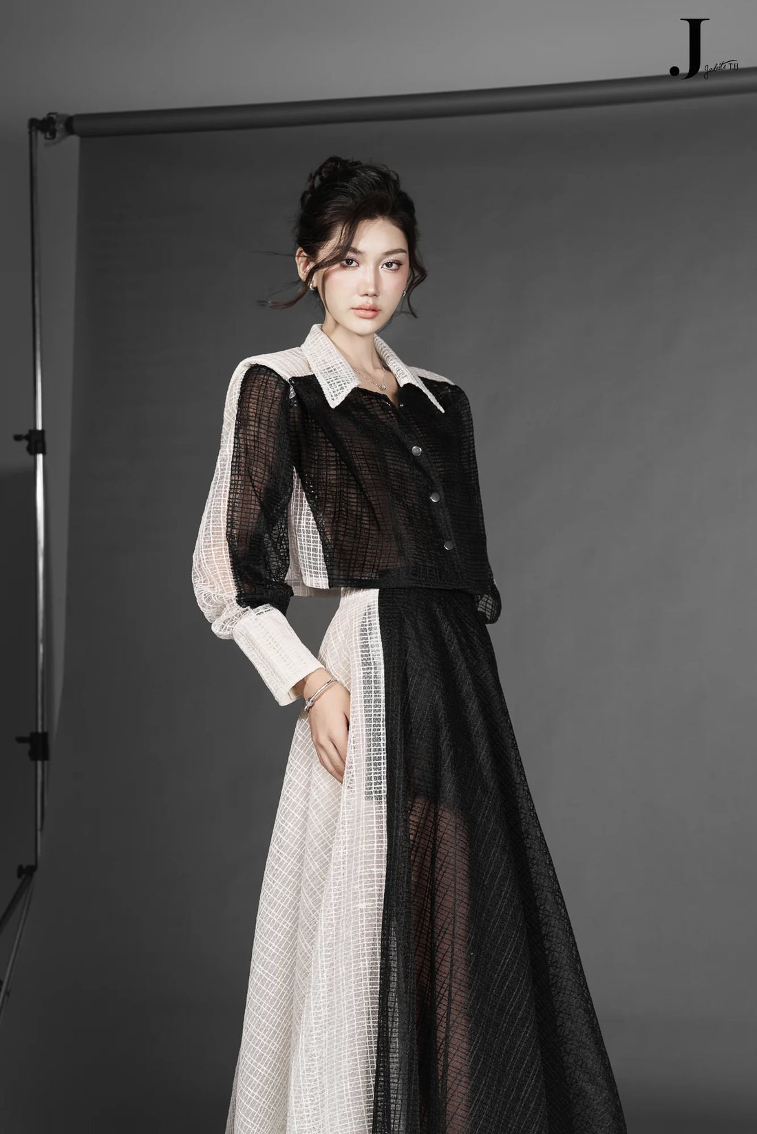 Cruella Crop Shirt & Cruella O Skirt