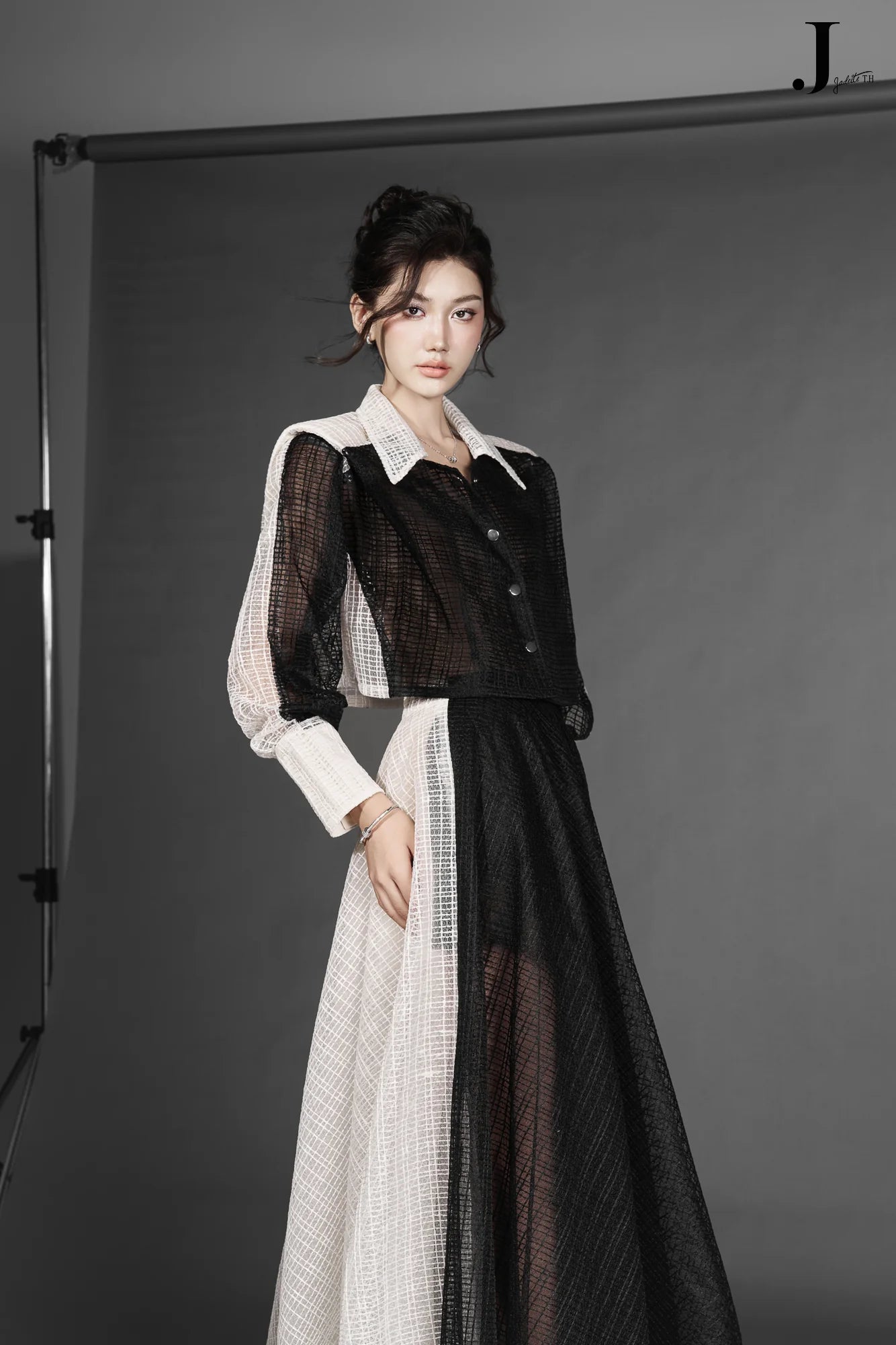 Cruella Crop Shirt & Cruella O Skirt